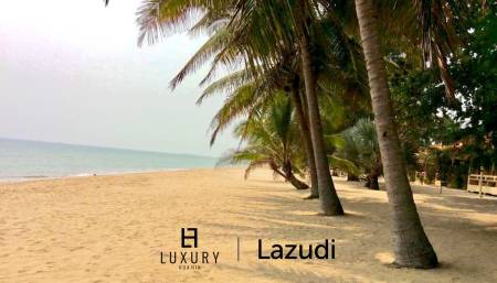2094 SQM Absolute Beachfront Land for Sale, Prachuap Khiri Khan
