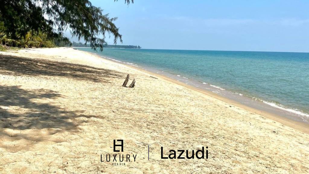 2094 SQM Absolute Beachfront Land for Sale, Prachuap Khiri Khan