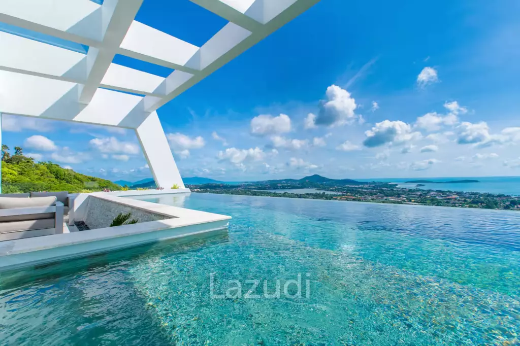 Stylish 3-Bed Seaview Villa in Chaweng Noi with Proven Airbnb Record