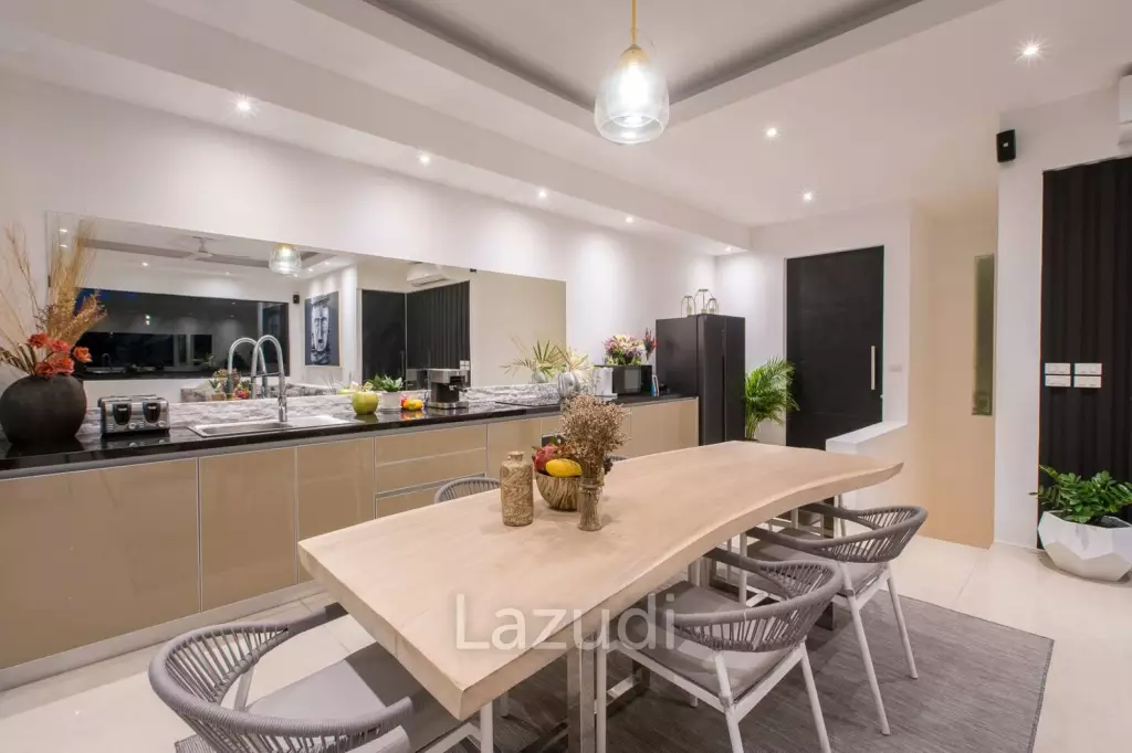 Stylish 3-Bed Seaview Villa in Chaweng Noi with Proven Airbnb Record