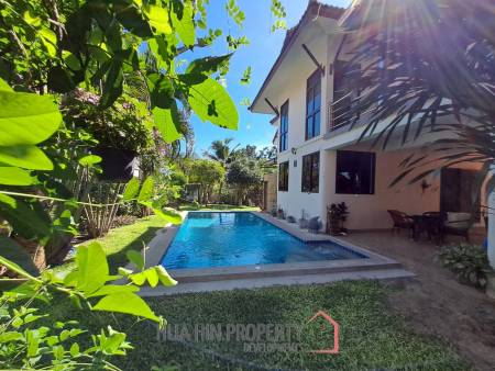 Elegant Villa with Pool and Garden On soi 102 in Hua Hin