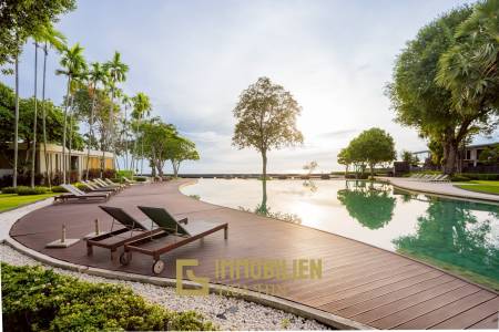 คอนโด 2 ห้องนอนรีโนเวทใหม่ริมทะเล ที่บ้านแสนสุข หัวหิน