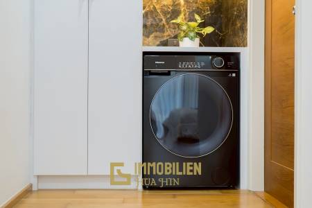 คอนโด 2 ห้องนอนรีโนเวทใหม่ริมทะเล ที่บ้านแสนสุข หัวหิน