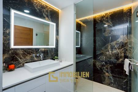 คอนโด 2 ห้องนอนรีโนเวทใหม่ริมทะเล ที่บ้านแสนสุข หัวหิน