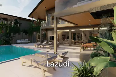 Luxury 4-Bedroom Sea View Villa, Bo Phut