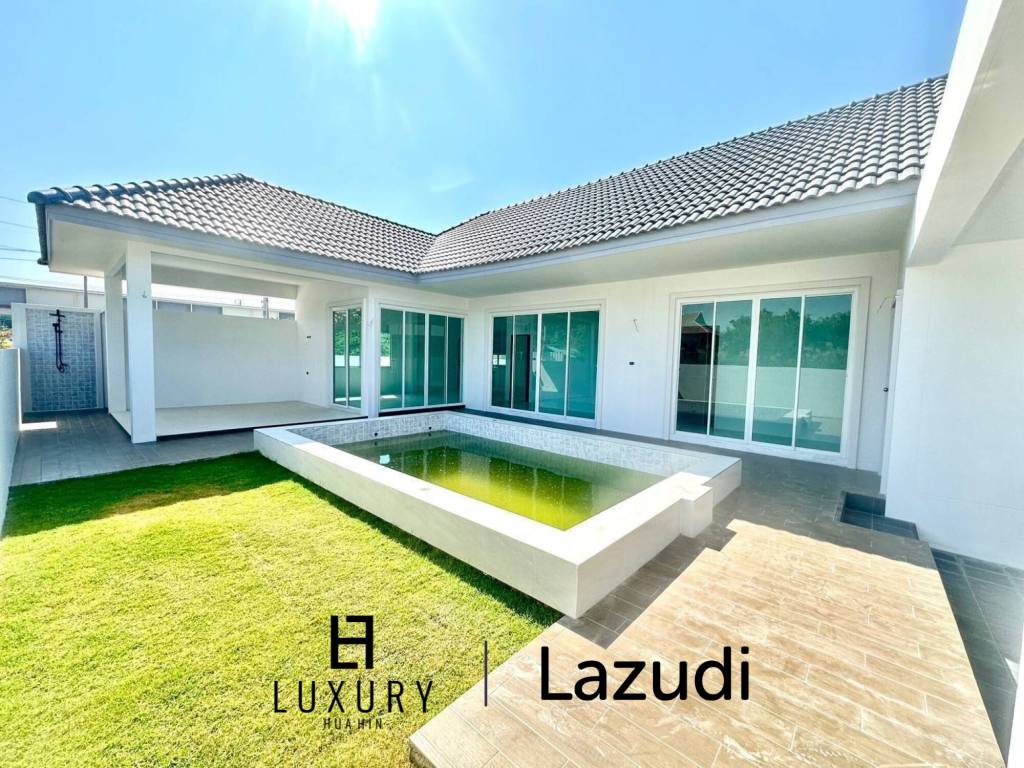 Brandneues frei stehendes Haus mit 3 Schlafzimmern in Soi 102