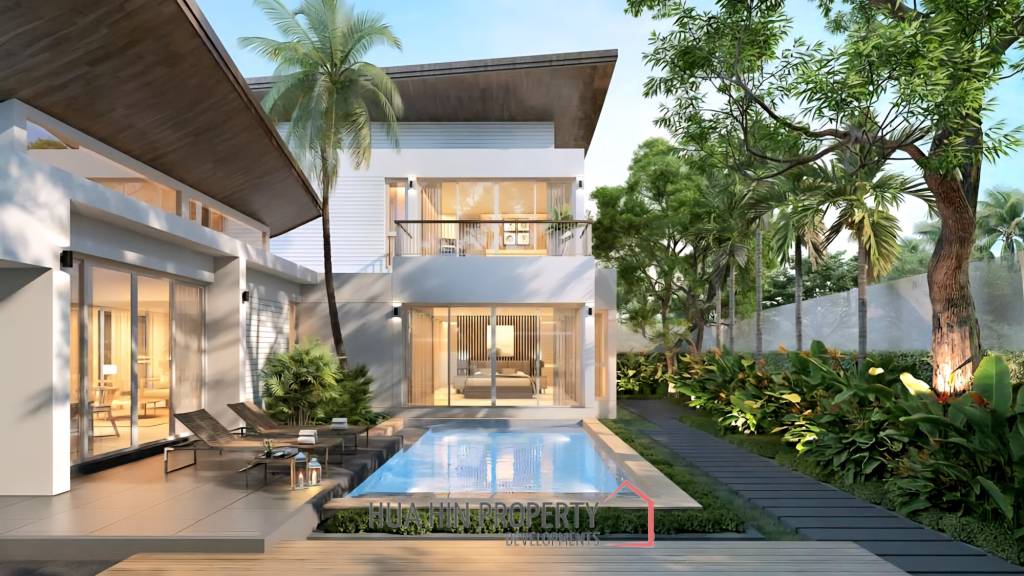 3 Bed 4 Bath 278 SQ.M Pranaluxe Pool Villas Phase 2