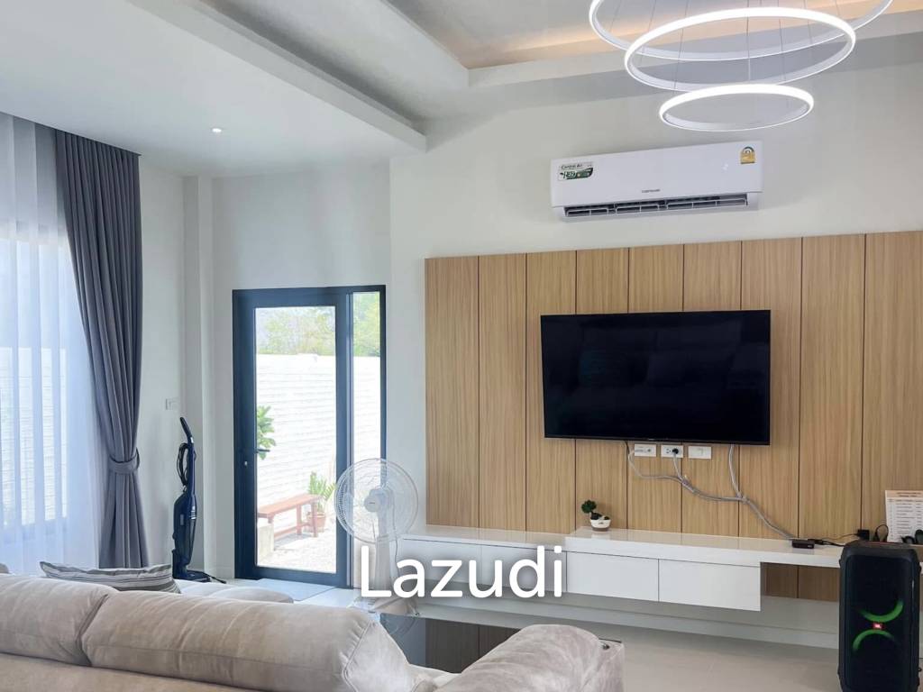 Minimal 3-Bedroom Villa with Pool in Hua Hin