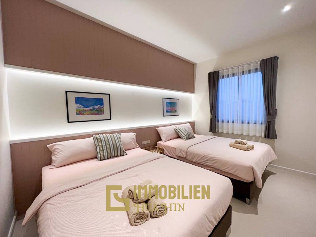 Minimalistische Villa mit 3 Schlafzimmern und Pool in Hua Hin