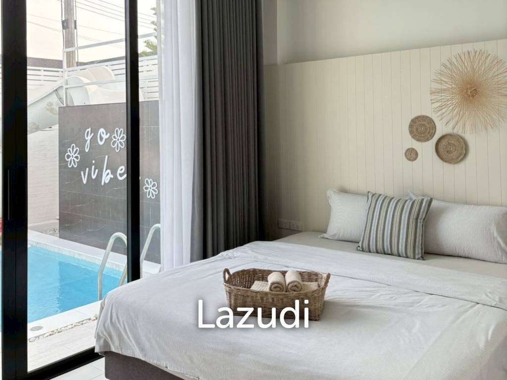 Minimal 3-Bedroom Villa with Pool in Hua Hin