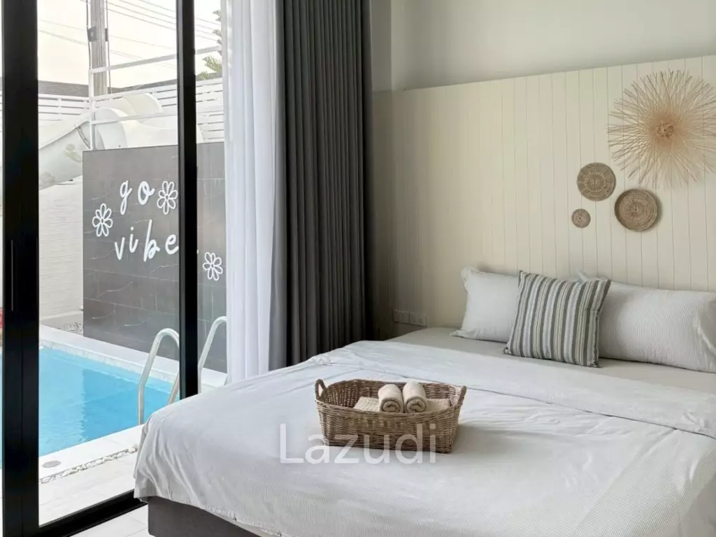 Minimal 3-Bedroom Villa with Pool in Hua Hin
