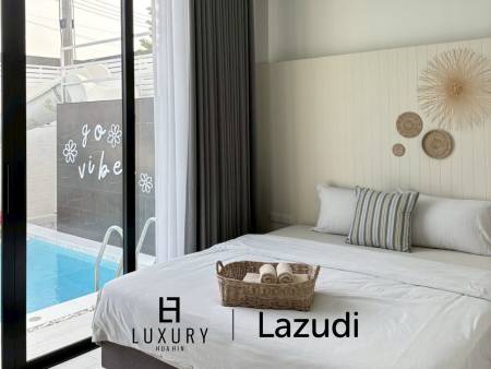 Minimal 3-Bedroom Villa with Pool in Hua Hin