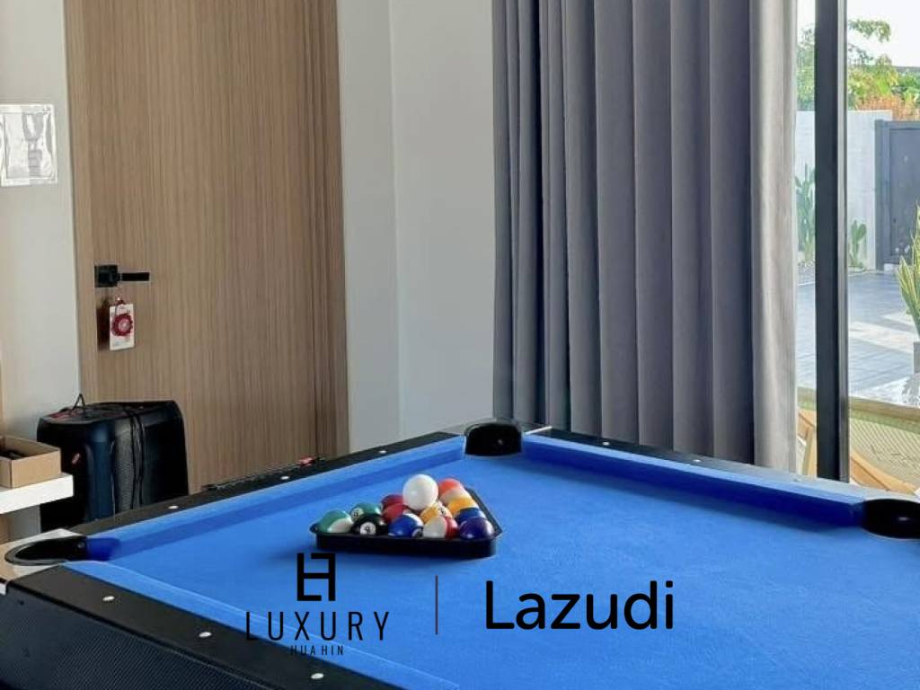 Minimal 3-Bedroom Villa with Pool in Hua Hin