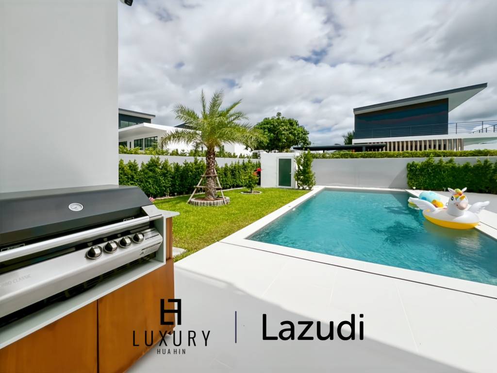 Mountain View 4-Bed Pool Villa in Phu Montra K-Haad Hua Hin