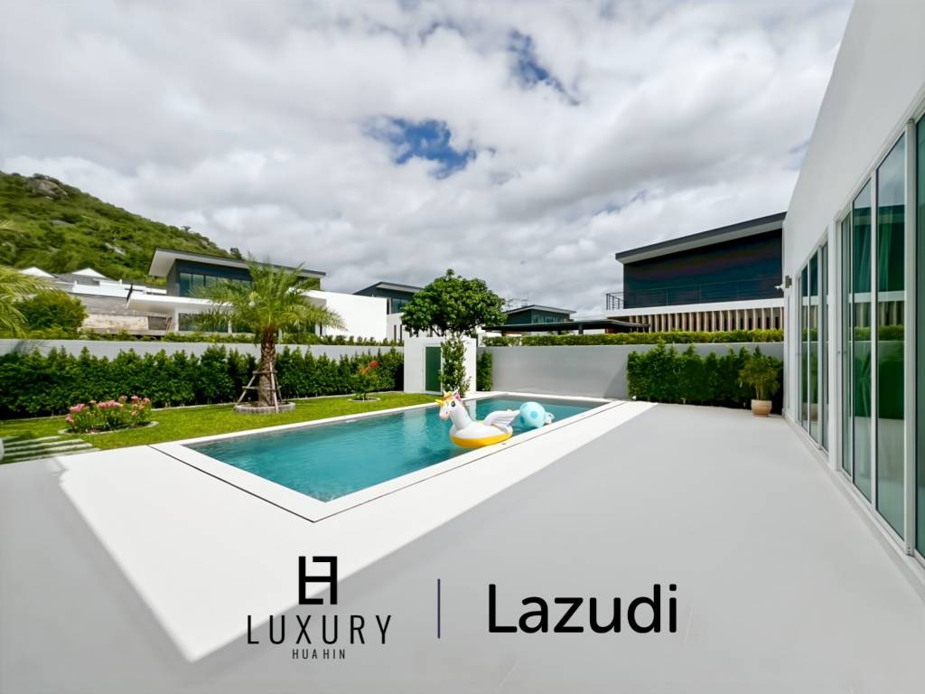 Mountain View 4-Bed Pool Villa in Phu Montra K-Haad Hua Hin