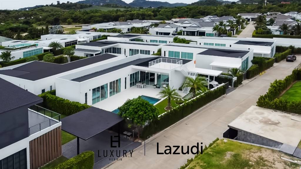 Mountain View 4-Bed Pool Villa in Phu Montra K-Haad Hua Hin