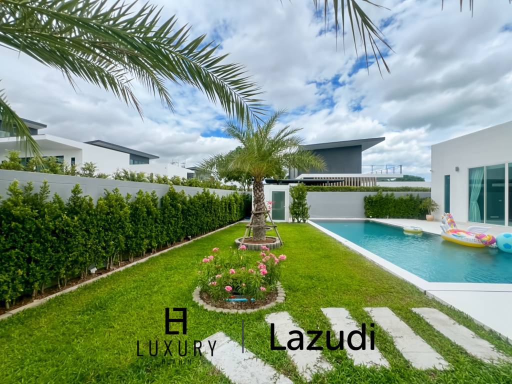 Mountain View 4-Bed Pool Villa in Phu Montra K-Haad Hua Hin