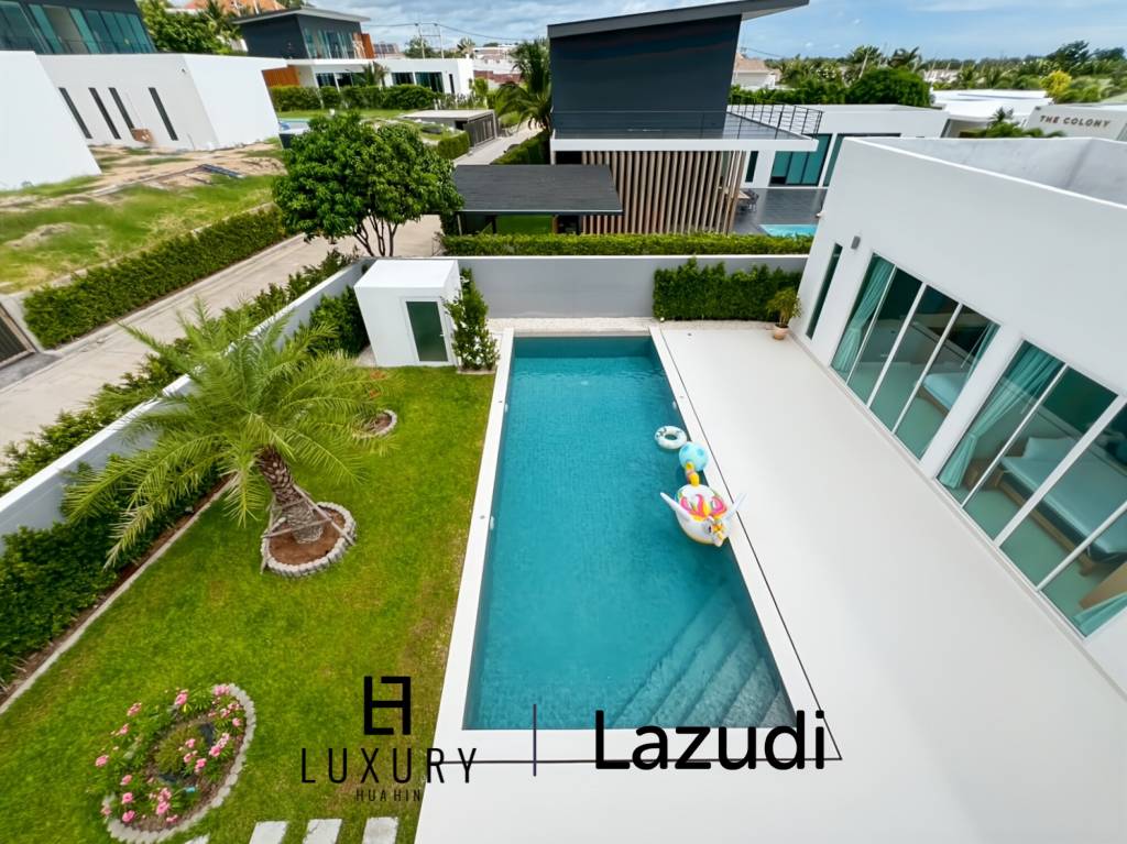 Mountain View 4-Bed Pool Villa in Phu Montra K-Haad Hua Hin