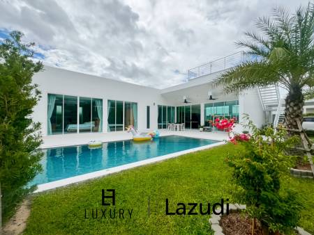 Mountain View 4-Bed Pool Villa in Phu Montra K-Haad Hua Hin