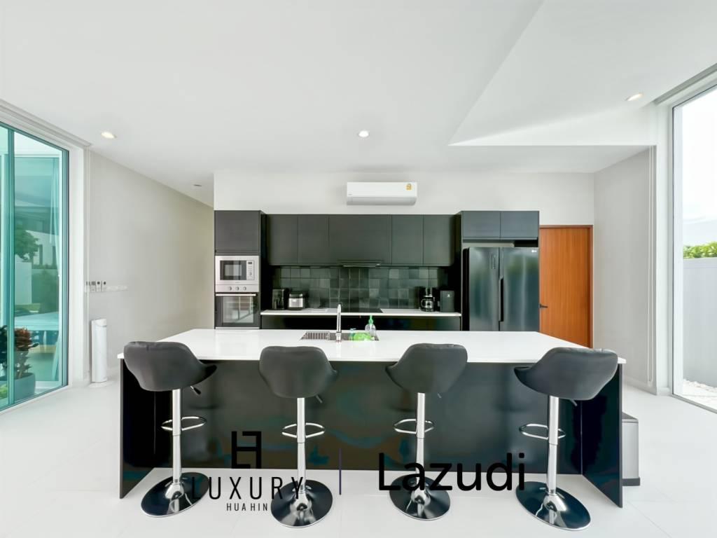 Mountain View 4-Bed Pool Villa in Phu Montra K-Haad Hua Hin