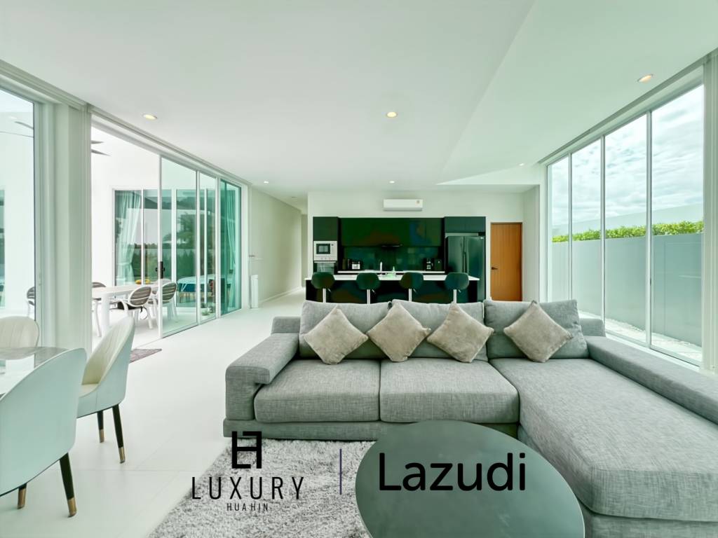 Mountain View 4-Bed Pool Villa in Phu Montra K-Haad Hua Hin