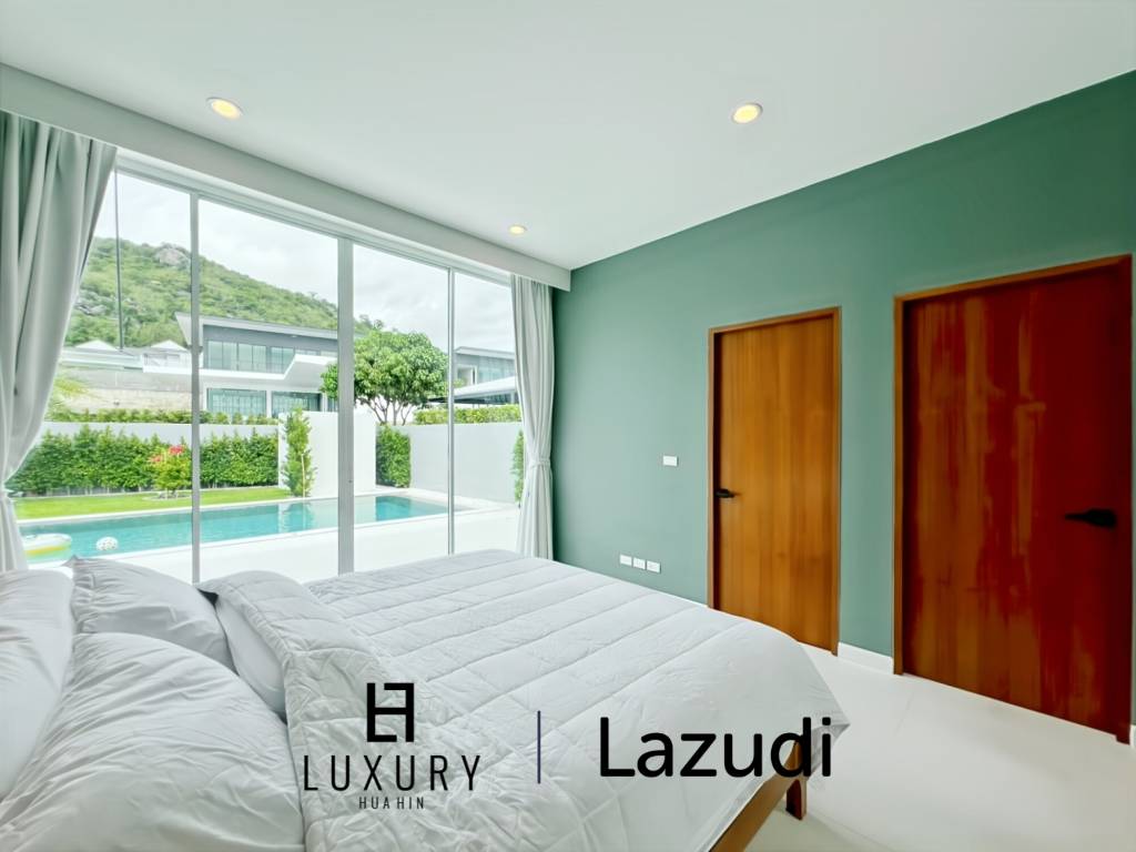 Mountain View 4-Bed Pool Villa in Phu Montra K-Haad Hua Hin