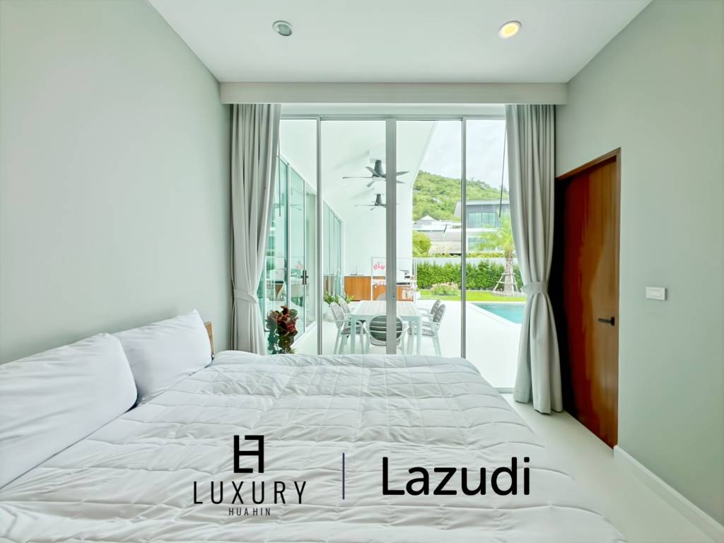 Mountain View 4-Bed Pool Villa in Phu Montra K-Haad Hua Hin