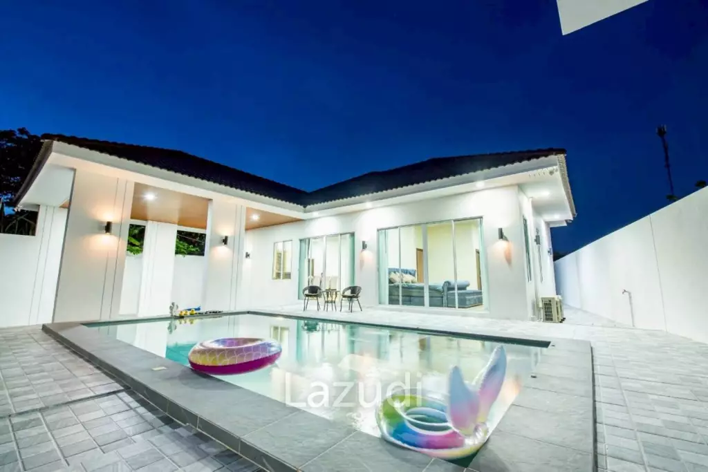 3 Beds 3 Baths 240 SQ.M. Pool Villa In Huay Yai