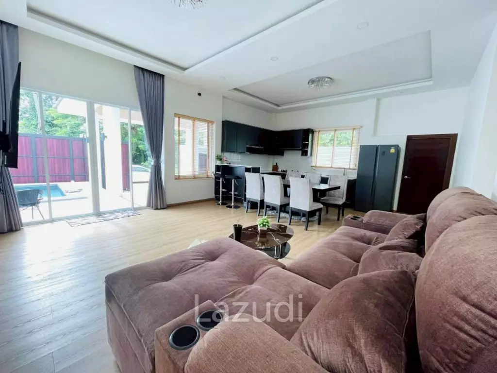 3 Beds 3 Baths 240 SQ.M. Pool Villa In Huay Yai