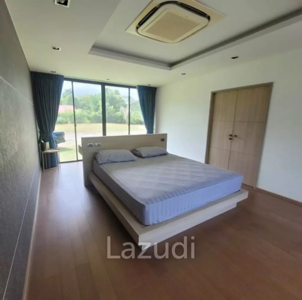 Kao Tao : Great Design 2 storey 4 bed pool villa over looking Golf Course and 2 mins walk to the Beach