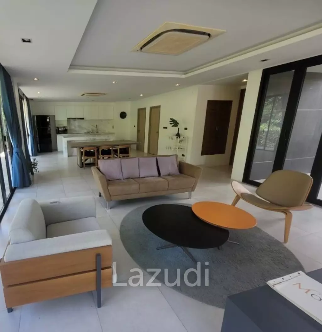 Kao Tao : Great Design 2 storey 4 bed pool villa over looking Golf Course and 2 mins walk to the Beach