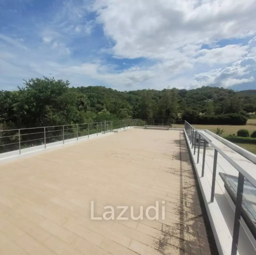 Kao Tao : Great Design 2 storey 4 bed pool villa over looking Golf Course and 2 mins walk to the Beach