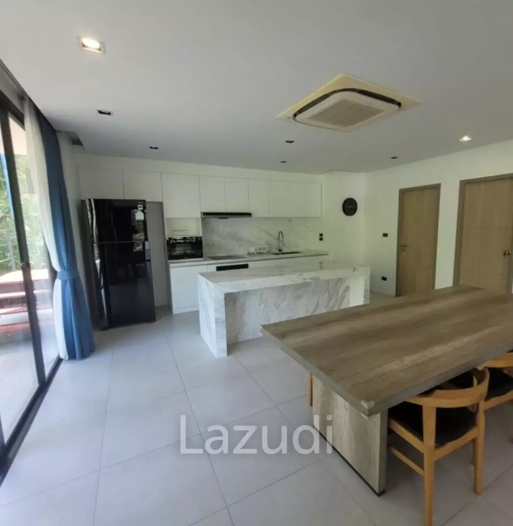 Kao Tao : Great Design 2 storey 4 bed pool villa over looking Golf Course and 2 mins walk to the Beach