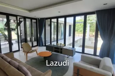 Kao Tao : Great Design 2 storey 4 bed pool villa over looking Golf Course and 2 mins walk to the Beach