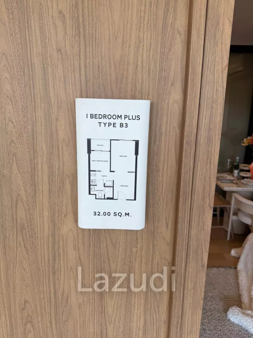 1 Bed 1 Bath 32 SQ.M Maru Chula