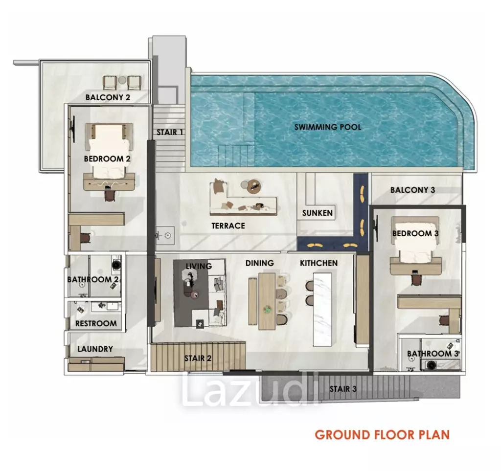 Breathtaking Sea Views 3+1 Bedroom At Verano Phase 4