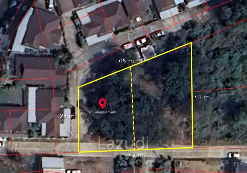 3 Ngan Land For Sale Corner Plot in Doi Saket District.