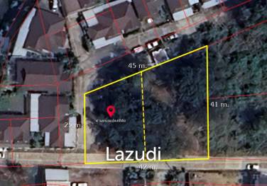 3 Ngan Land For Sale Corner Plot in Doi Saket District.