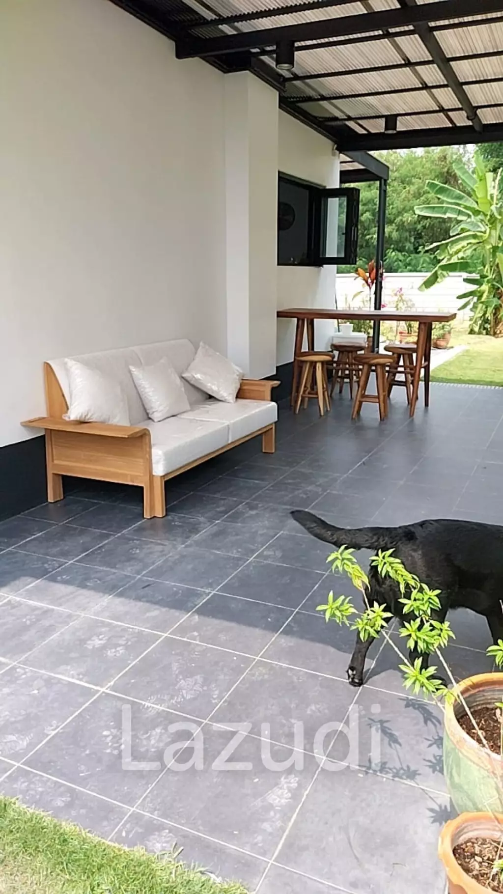 Modern 3 Bed Villa with 1.5 Rai Land  at Pranburi