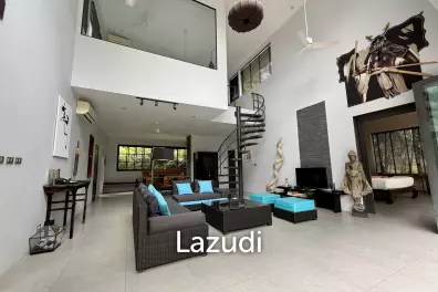 Loft-Style Pool Villa in Bang Por – Walking Distance to the Beach
