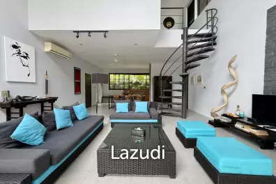 Loft-Style Pool Villa in Bang Por – Walking Distance to the Beach