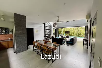 Loft-Style Pool Villa in Bang Por – Walking Distance to the Beach