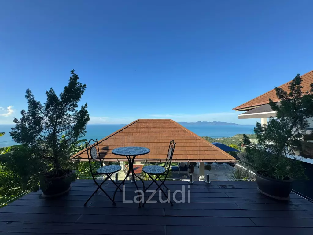 A Luxury 8-Bedroom Residence with Panoramic Sea Views in Bang Por