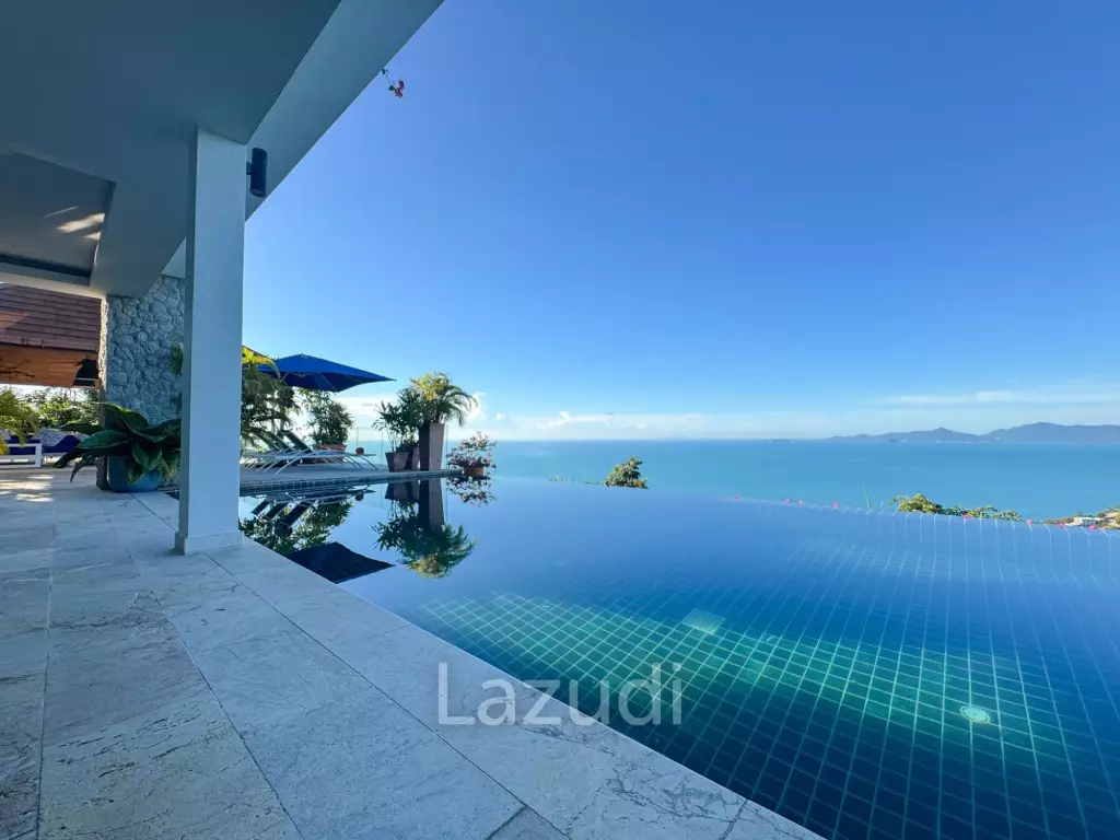 A Luxury 8-Bedroom Residence with Panoramic Sea Views in Bang Por