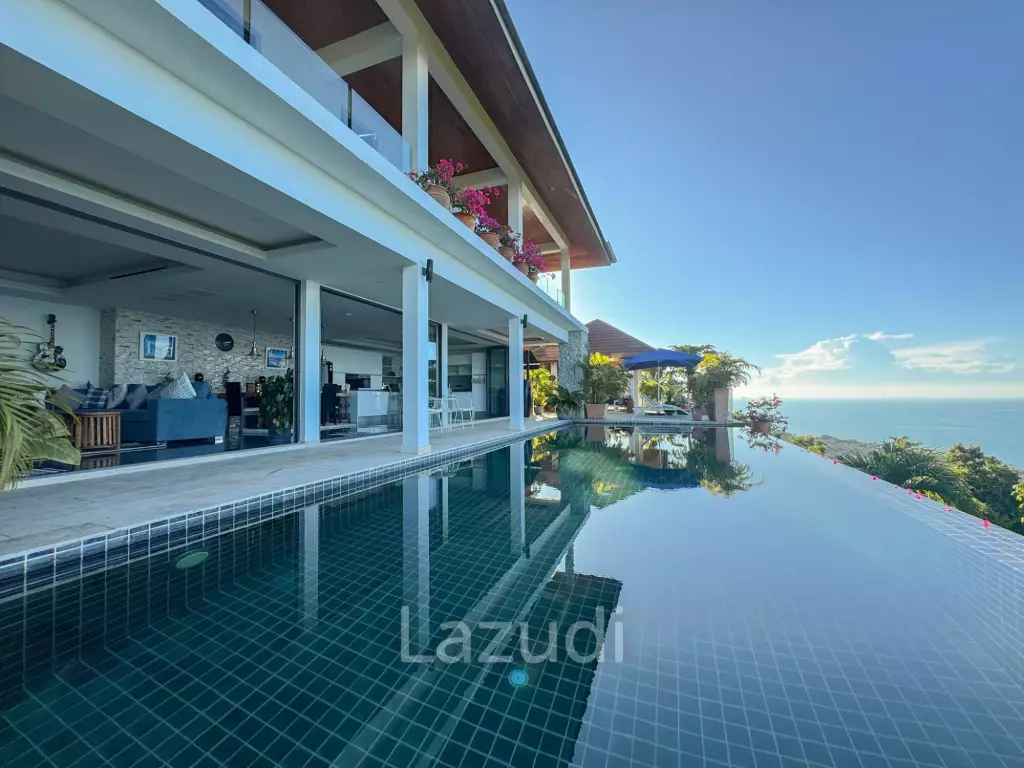 A Luxury 8-Bedroom Residence with Panoramic Sea Views in Bang Por