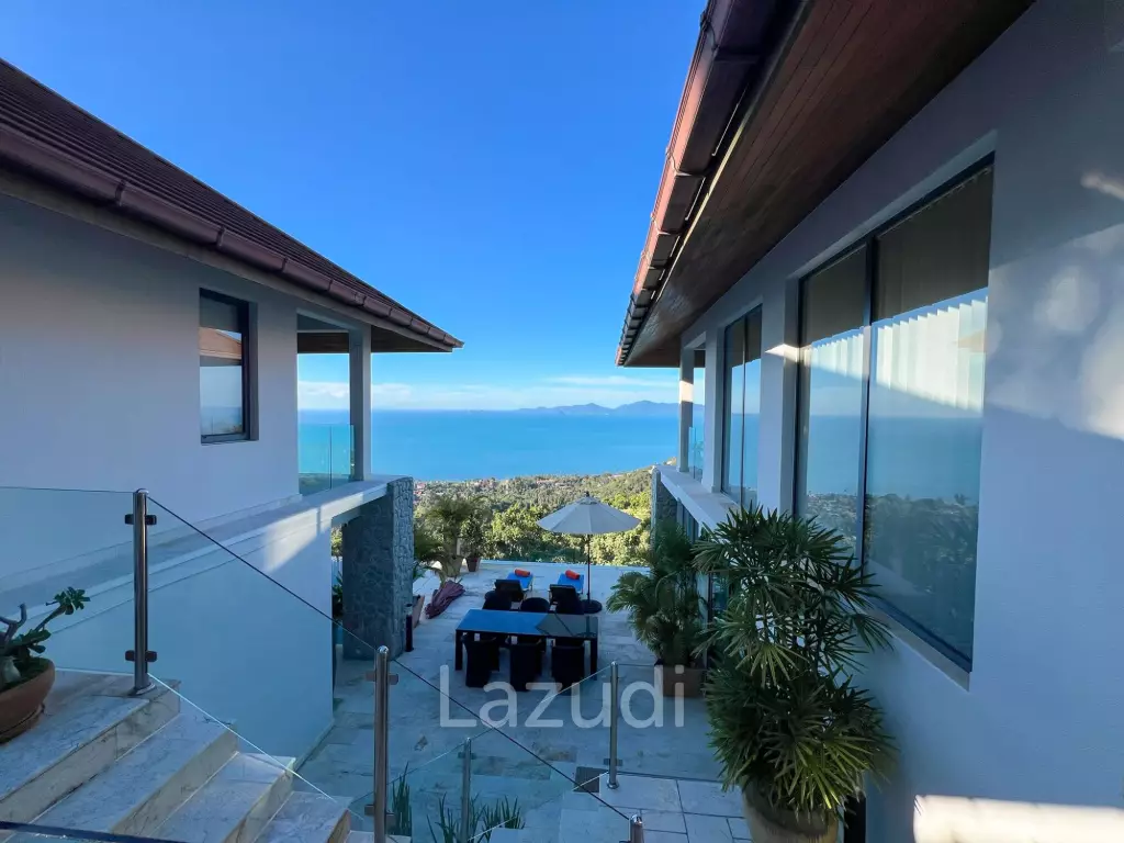 A Luxury 8-Bedroom Residence with Panoramic Sea Views in Bang Por