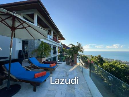 A Luxury 8-Bedroom Residence with Panoramic Sea Views in Bang Por