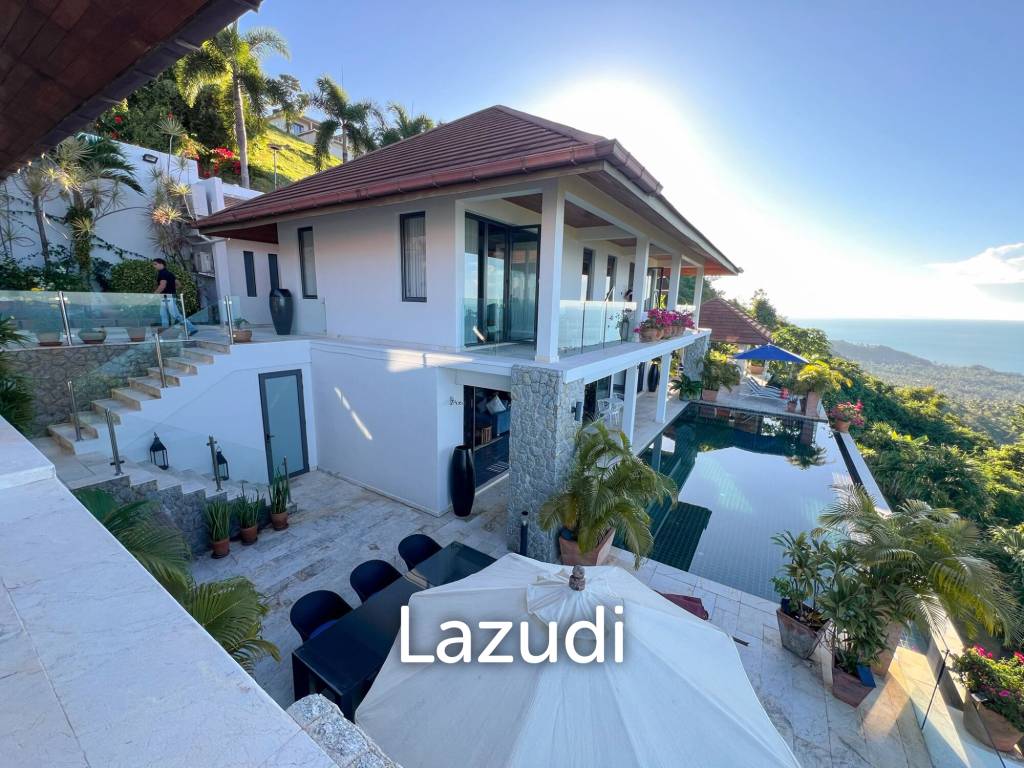 A Luxury 8-Bedroom Residence with Panoramic Sea Views in Bang Por