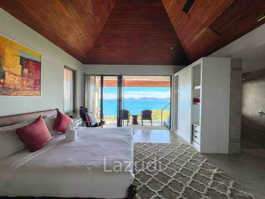 A Luxury 8-Bedroom Residence with Panoramic Sea Views in Bang Por