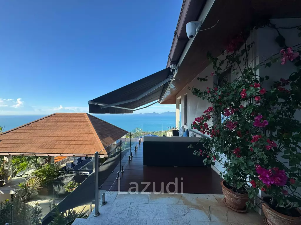 A Luxury 8-Bedroom Residence with Panoramic Sea Views in Bang Por